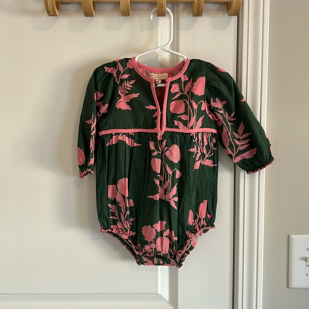 Pink Chicken Bubble (see other listing for matching Mom dress)